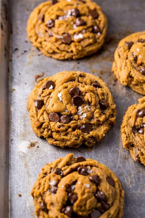 Vegan Pumpkin Chocolate Chip Cookies Baker By Nature