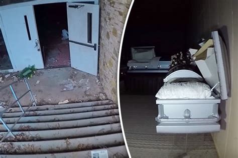 Scary Video Shows Man Discovering Dead Bodies In Coffins In Abandoned