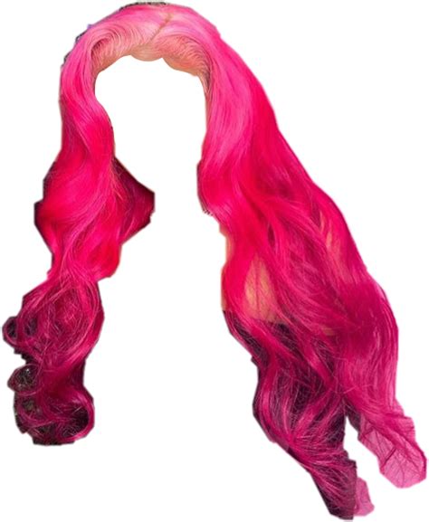 Freetoedit Pink Uniqueee Hair Wig Sticker By Justasia