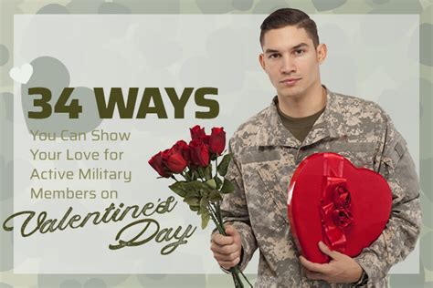 34 Ways You Can Show Your Love For Active Military Members On Valentines Day