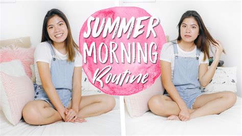 My Summer Morning Routine 2017 A Realistic Teenage Girl Morning Routine For Summer Ariel