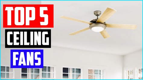 Top 5 Best Ceiling Fans In 2020 Reviews Youtube