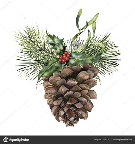 Christmas Pine Cone Clip Art 20 Free Cliparts Download Images On