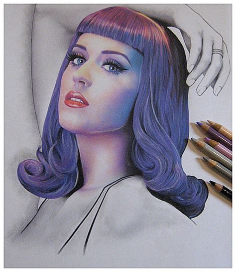Katy Perry Katy Perry Celebrity Drawings Art