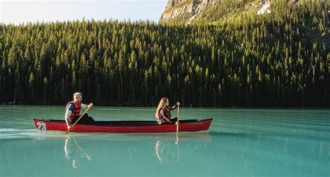 Canoe Lake Louise Banff And Lake Louise Tourism