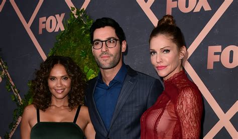 Lucifer Cast Members Tom Ellis Tom Welling Lauren