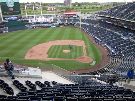 Seat View From Section 413 At Kauffman Stadium Kansas City Royals