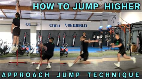 Approach Jump Technique How To Jump Higher Youtube