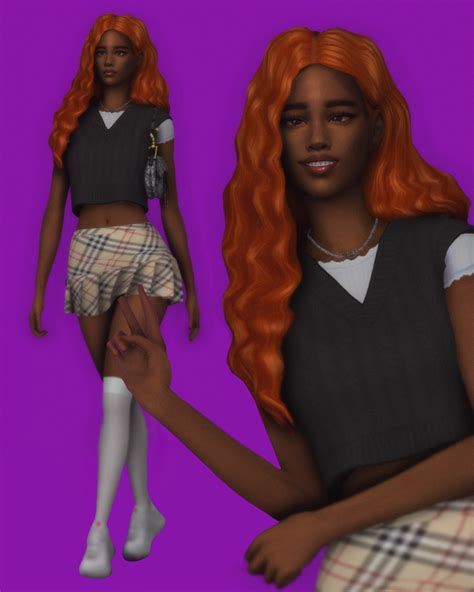 Sims 4 Cc Finds Hiii Can I Request A Sim I Love Your Sim Style I