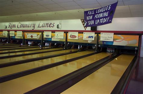 rim country lanes bowling payson az