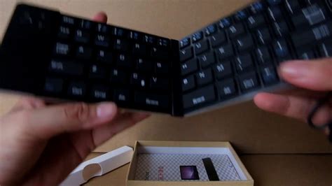 Foldable Bluetooth Keyboard Review Indonesia Ibooth Store Youtube