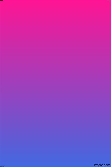 Wallpaper Gradient Linear Blue Pink Ff1493 4169e1 90° 1824x2736