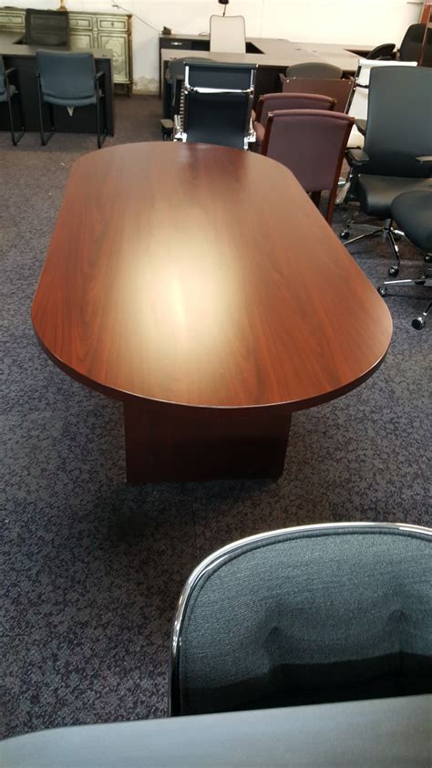 Cherryman Amber Series Racetrack Shaped Conference Table
