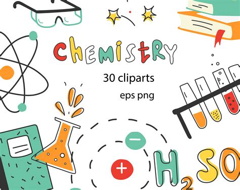 Chemistry Clipart Science Clipart Education Clipart School Etsy