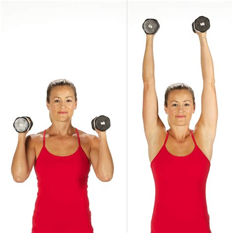 Overhead Shoulder Press Sculpt And Strengthen Your Arms With This 3