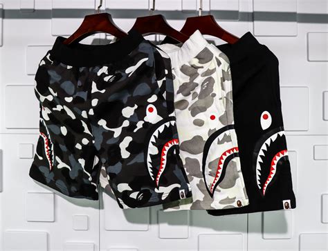 Bape Side Shark Shorts Hypeunique