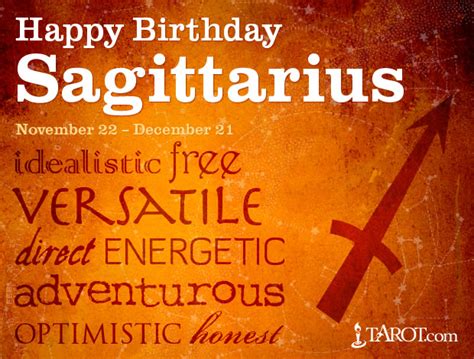 Sagittarius Birthday Astrology