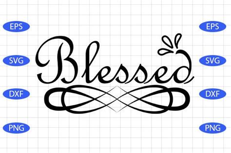Blessed Graphic By Best Seller · Creative Fabrica