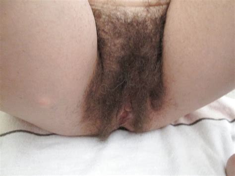 Wifes Open Hairy Pussy Close Up