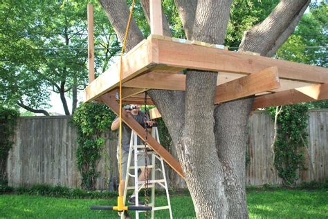 How To Build A Simple Treehouse For Kids Easy Simple Tree House Plans