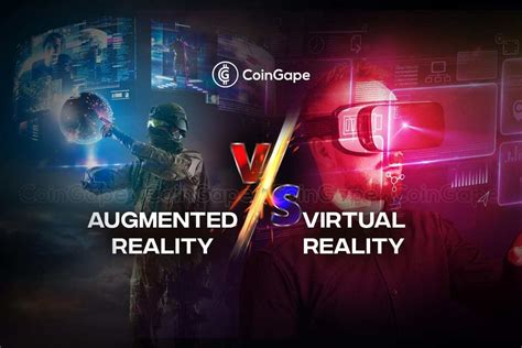 Augmented Reality Vs Virtual Reality What Are 3 Types Of Ar