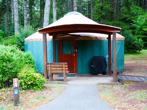 Deluxe Yurt At Umpqua Lighthouse State Park Umpqua Lightho Flickr