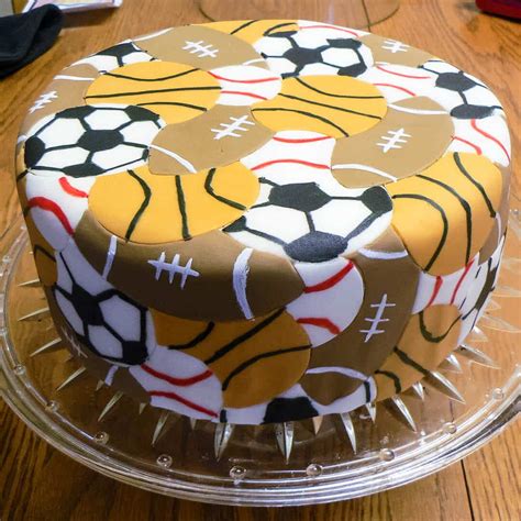 Sports Birthday Cake Boys Sports Birthday Cakes Ashlee Marie Real Fun