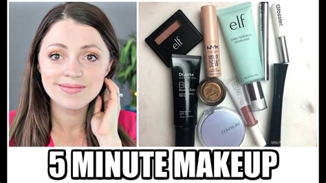 5 Minute Makeup Tutorial And Grwm Youtube