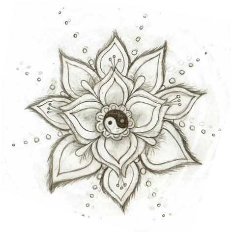Pinterest Flower Drawing at GetDrawings | Free download