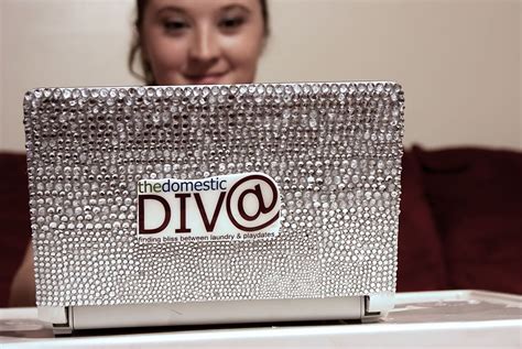 The Domestic Diva Diy Project Bling Laptop Skin Bling Crystal