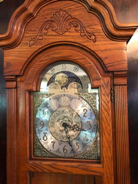Lot Howard Miller Grandfather Floor Clock No 610 569