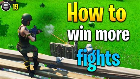 3 Tips To Win More Fights In Fortnite Fortnite Tips Youtube