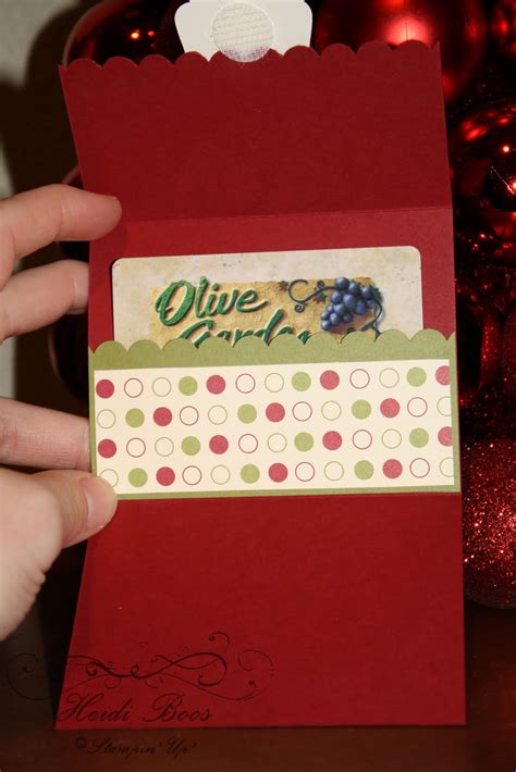 Holiday house gift card holder 7. Stuck on Stampin': Christmas gift card holders & a couple ...