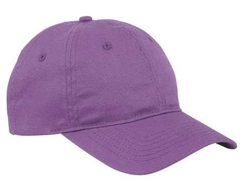 Purple Baseball Cap Unstructured