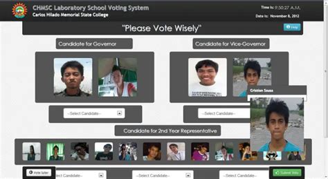 online voting system using php free source code sourcecodester