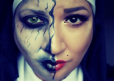 “nun” Halloween Makeup Halloween Makeup Black Lipstick Makeup