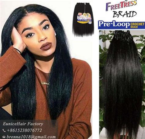 Freetress Synthetic Braid Pre Looped Yaki Braids 100 Goodkinky