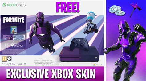 Applied directly to your account. New FREE "XBOX EXCLUSIVE SKIN" in Fortnite! (Dark Vertex ...