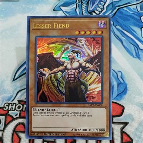 Jual Yugioh Lesser Fiend Lart Ultra Rare Original Shopee Indonesia