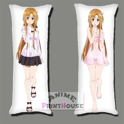 Sword Art Online Body Pillow Asuna In Nightwear Sword Art Online Sword Art Body Pillow Anime