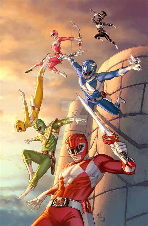 Power Rangers By Kromespawn On Deviantart