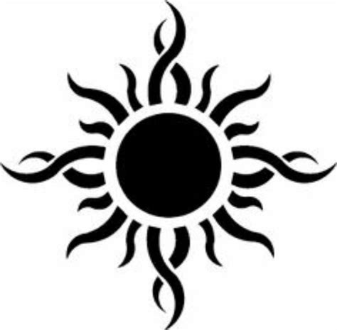 Black Sun Tattoo Sun Tattoo Tribal Tribal Sleeve Tattoos Best Sleeve