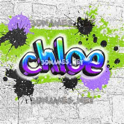 36 3d Names For Chloe