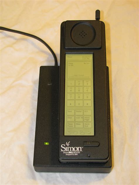 Seeing Things Worlds First Touch Screen Smartphone 1992