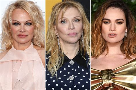 Courtney Love Slams Lily James Pam And Tommy Series