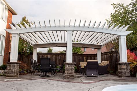 Arched Retractable Canopy In Burlington Shadefx Canopies
