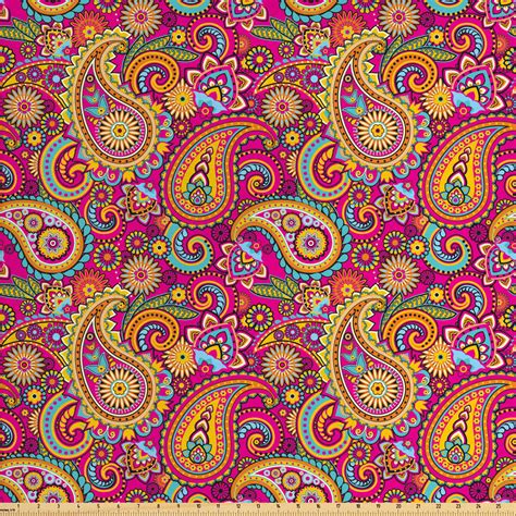 Paisley Fabric By The Yard Paisley Patterns Based On Traditional