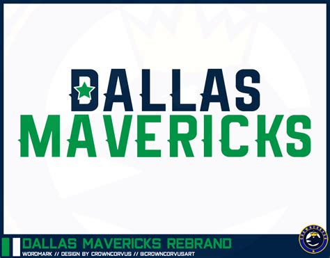 Dallas Mavericks Rebrand Crowncorvus Concepts Chris Creamers