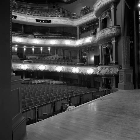 Theatre Royal Nottingham The Auditorium Seen From The Stage Riba Pix