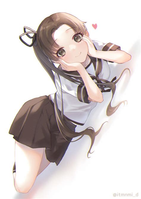 Saiki Yuzuri Ayanami Kancolle Kantai Collection Highres 1girl